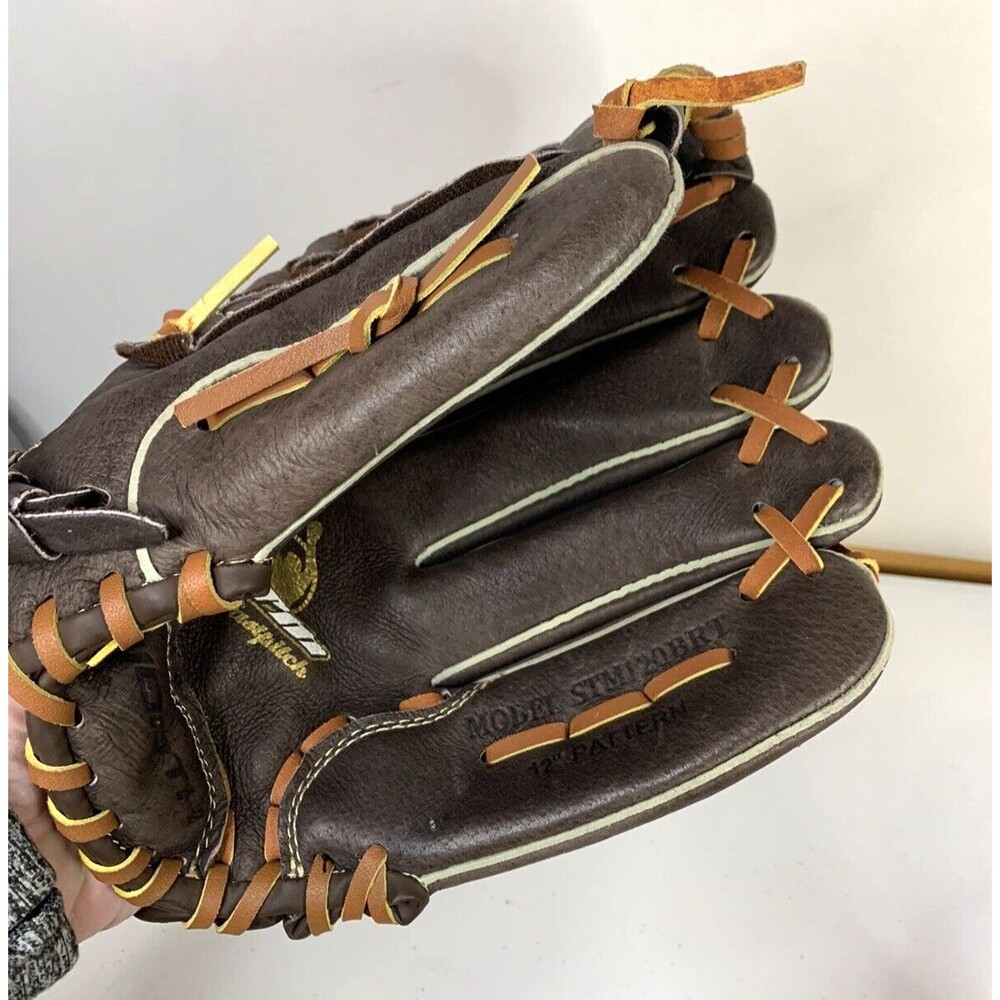 WORTH Leather Baseball Glove Storm Fast pitch 12” Glove Model STM120 BRT Right